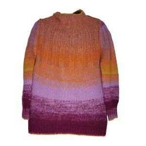 Anthropologie Women's Gradient Knit Sweater size XS Acrylic/Nylon/Wool/Alpaca